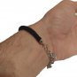 Palestine Unisex  coloured map design rope bracelet wristband