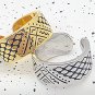 Desert Luxe Duo: Gold & Silver stainless steel Adjustable kofyia Rings