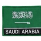 Flag Embroidered Patch-National Saudi Arabia Pride Iron-On Sew-On Badge Flag Embroidered Patch-National Saudi Arabia Pride Iron-On Sew-On Badge