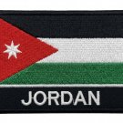Flag Embroidered Patch-National Jordan Pride Iron-On Sew-On Badge Flag Embroidered Patch-National Jordan Pride Iron-On Sew-On Badge