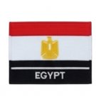Flag Embroidered Patch-National EGYPT Pride Iron-On Sew-On Badge Flag Embroidered Patch-National EGYPT Pride Iron-On Sew-On Badge