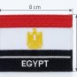 Flag Embroidered Patch-National EGYPT  Pride Iron-On Sew-On Badge