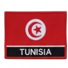 Flag Embroidered Patch-National TUNISIA Pride Iron-On Sew-On Badge Flag Embroidered Patch-National TUNISIA Pride Iron-On Sew-On Badge