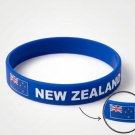 Bundle & Save Pcs Of (2) Unisex New Zealand Flag Silicone Wristband – Bracelet.