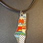 Palestine unique Unisex Jerusalem map design pendant necklace