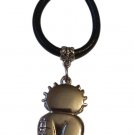 Palestine handmade keychain leather rope with handala pendant Palestine handmade keychain leather rope with handala pendant