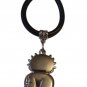 Palestine handmade keychain leather rope with handala pendant