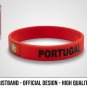 Bundle & Save Pcs Of  (2) Portugal Flag Silicone Red Wristband &acirc;��  Bracelet