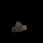 Palestine Al aqsa Mosque Brooch  gold dome design 3 x 2cm
