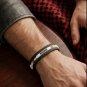 Jordan Flag Silicone Wristband &acirc;�� Adjustable Rubber Bracelet with Jordanian Flag.