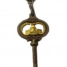 Alaqsa silver keychain with palestine,alaqsa and Jerusalem engraving