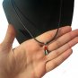 Palestine Unisex colored Mini map pendant 50 cm leather necklace