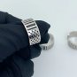 Palestine unique Silver shemag design Adjustable stainless steel Ring