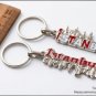 Istanbul Skyline & Landmark Souvenir Keychain Set - Dual Metal Collectible Duo.
