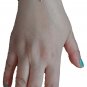 Handmade Palestine Unisex mini silver map design braided rope bracelet wristband