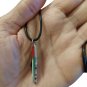 Reflections of Palestine: A Silver Framed Map necklace with Stainless Steel