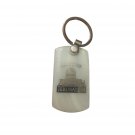 Mother of Pearl Palestine Keyring – Dome of the Rock Jerusalem Design. Mother of Pearl Palestine Keyring – Dome of the Rock Jerusalem Design.