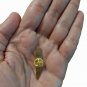Palestine Brooch colored map design gold frame