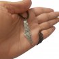 Plestine Kufyiah Palestine word Engraved in Arabic  Necklace leather