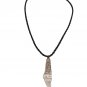 Plestine Kufyiah Palestine word Engraved in Arabic  Necklace leather