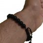 Palestine Unisex adjustable coloured map design beaded bracelet wristband
