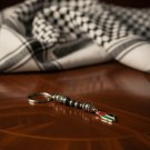 Handmade Unisex Palestine Mini Map beaded Fashion Keychain Handmade Unisex Palestine Mini Map beaded Fashion Keychain