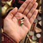 Jordanian Flag Map Enamel Pin / Brooch (4.5 cm x 2.5 cm)