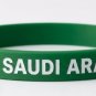 Bundle & Save Pcs Of (2) Unisex Saudi Arabia Themed Silicone Wristband