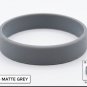 Six Pcs Of (Durable Gray Silicone Sports Wristband Waterproof Fitness Bracelet).