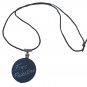 Palestine handmade Unisex round pendant Free Palestine 60 cm rope necklace