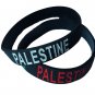 (2) pcs of Palestine Unisex rubber flag design bracelet wristband