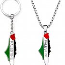 Palestine collection a set of (2) Pcs Necklace & Keychain