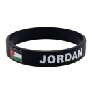 Bundle & Save Pcs Of (2) Unisex Jordan rubber black Flag bracelet wristband Bundle & Save Pcs Of (2) Unisex Jordan rubber black Flag bracelet wristband