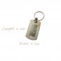 Handcrafted of Pearl Palestine Keyring &acirc;�� Hanthala & Jerusalem Silhouette