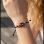 Palestine handmade Unisex adjustable colored wood flag design rope bracelet