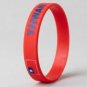 Taiwan Flag Silicone Wristband Rubber Bracelet.