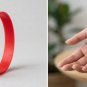 Taiwan Flag Silicone Wristband Rubber Bracelet.