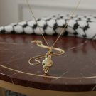 Palestine stainless steel Unisex Jerusalem map design pendant 60 cm necklace