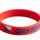 Bundle & Save Pcs Of (2) Red Czech Republic Flag Silicone Wristband Bracelet Bundle & Save Pcs Of (2) Red Czech Republic Flag Silicone Wristband Bracelet