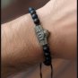 Palestine Unisex adjustable Jerusalem  al aqsa dome design beaded bracelet