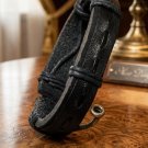 The Artisan’s Mark: Adjustable Handcrafted Leather Cuff. Bracelet
