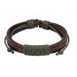 Unisex Handmade Leather Cord Bracelet | Adjustable Wristband