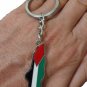 Land of Pride, Palestine MAP  Flag colored design Keychain