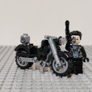 The Terminator Motorcycle Set Arnold Minifigure Kids Toys Birthday Gifts USA Seller Xmas