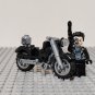 The Terminator Motorcycle Set Arnold Minifigure Kids Toys Birthday Gifts USA Seller Xmas