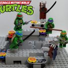 Teenage Mutant Ninja Turtles Minifigures With Skateboard set of 6 Ralph Micky Donnie Leonardo Shred