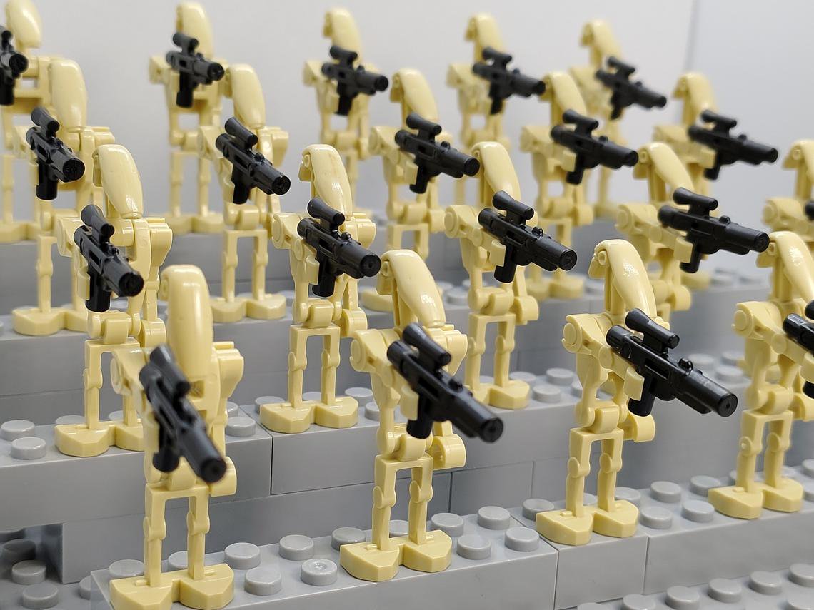 Star Wars Battle Droids toy figure Kids Toys Birthday Gifts