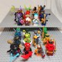 Ninjago vs The Serpentine Minifigures Set of 24pc Lot Harumi Cole Jay Kai Lloyd Ninja Nya USA SELLER