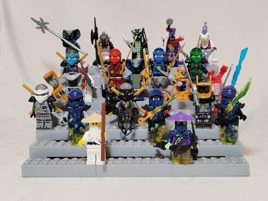 Ninjago vs The Serpentine Minifigures 24pc Lot Harumi Cole Jay Kai Lloyd Kids Toys Christmas Gifts