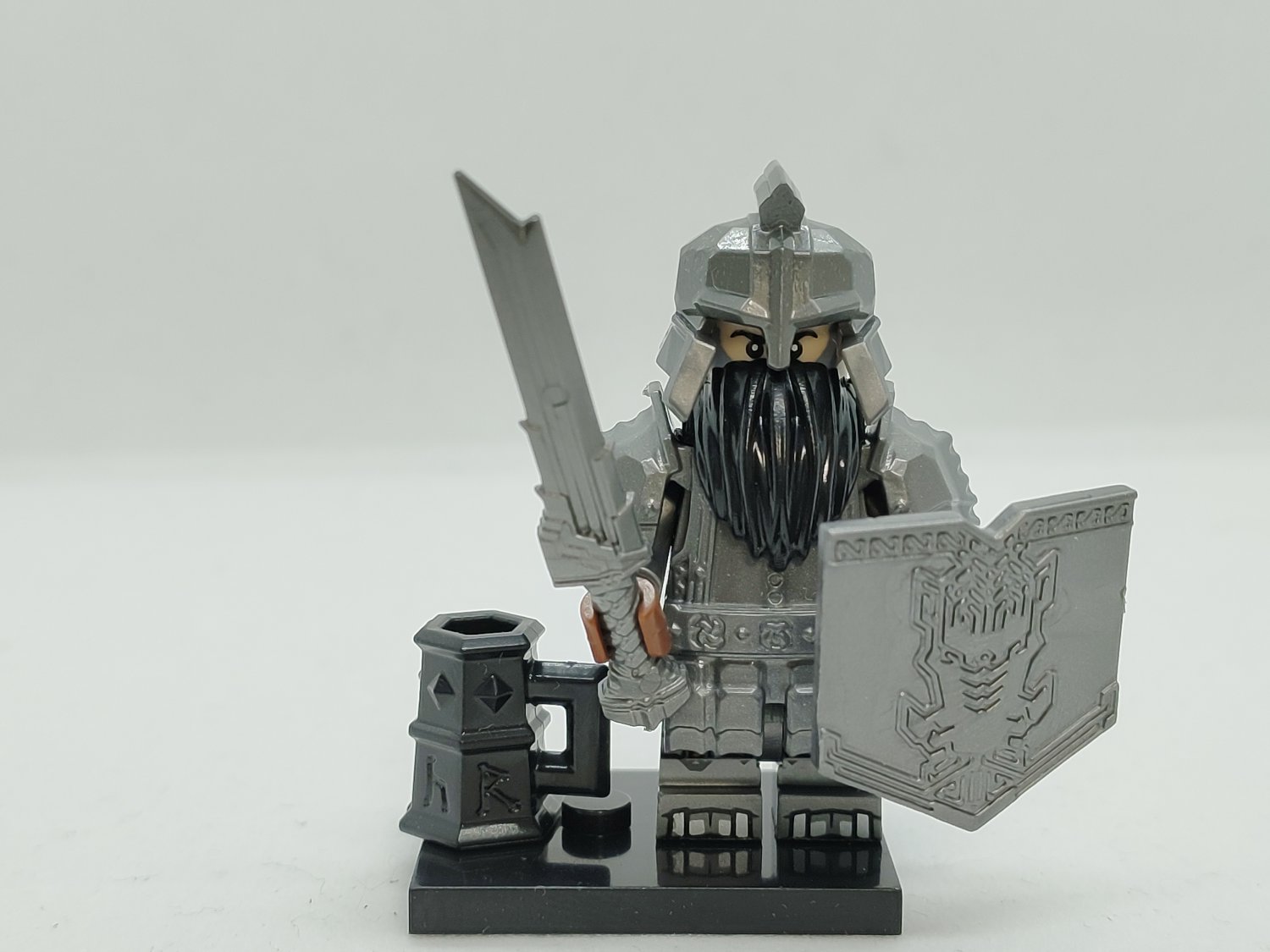 Lord Of The Rings Dáin Ii Ironfoot Dwarf Warriors 8 Minifigures Durins Folks The Hobbit The Battle 7534